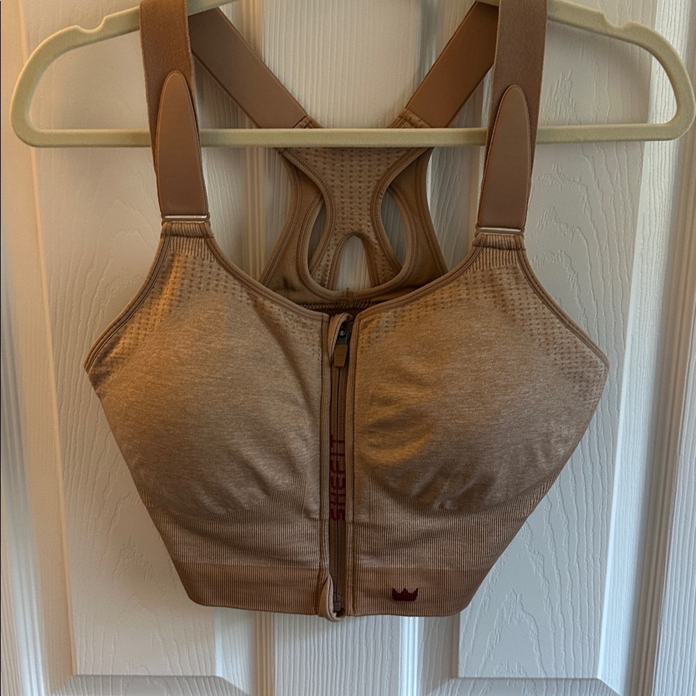 SHEFIT Luxe Brown Sports Bra